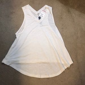 Off white tank top